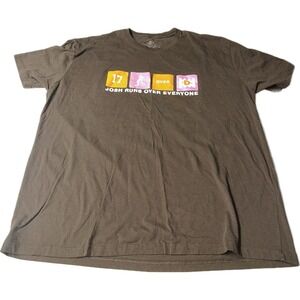 "Josh Runs Over Everyone" T-Shirt Men's 3XL Tee Buffalo Bills‎ NFL Josh Allen